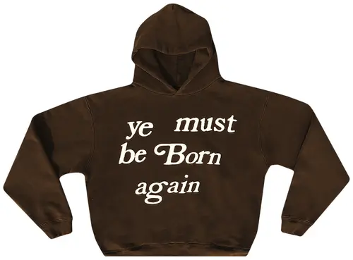 Cactus Plant Flea Market Born Again Hooded Sweatshirt Brown Cactus Plant Flea Market Born Again Hooded Sweatshirt Brown