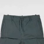 YGEBB Sateen Cargo Pants In Dark Green - Image 2