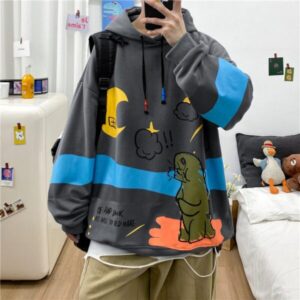 Graffiti Letter Lucky me i see Ghosts Hoodie