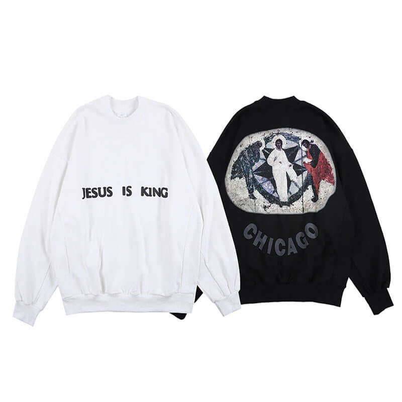 Jesus-Is-King-Casual-Long-Sleeve-Shirt Jesus Is King Casual Long Sleeve Shirt