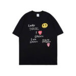 Kanye lucky Me I see Ghosts Smiley Face T-Shirt