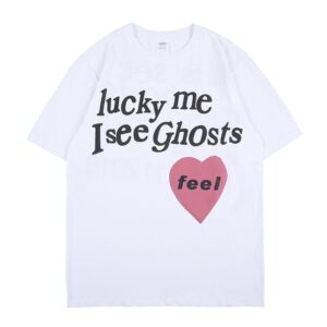Kanye T Shirts Homme Lucky Me I See Ghosts
