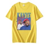 Kanye West 90S Vintage Graphics 100% Cotton T-Shirts