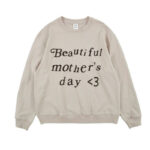 Kanye West Beautiful Mother\’s Day Crewneck Shirt Bone