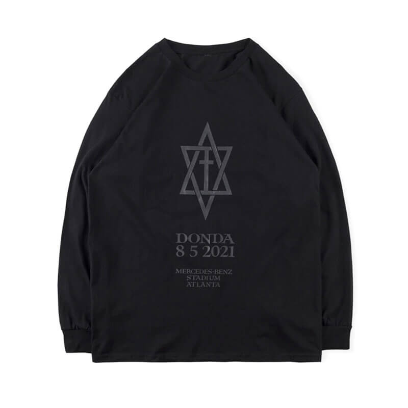 Kanye West DONDA Listening Party Long Sleeve Shirt Kanye West DONDA Listening Party Long Sleeve Shirt