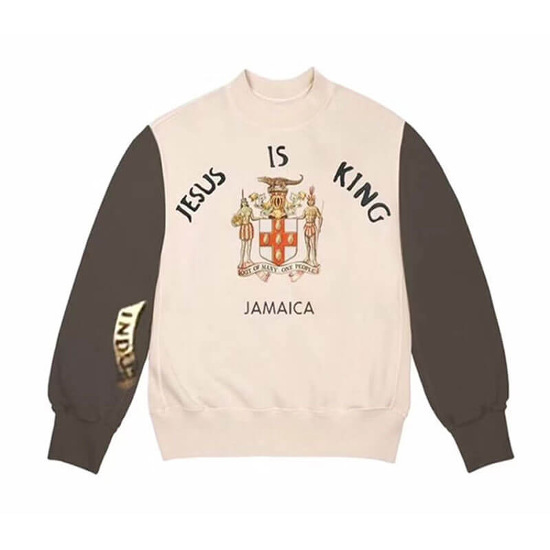 Kanye West Jesus Is King Jamaica Crewneck Sweatshirt Kanye West Jesus Is King Jamaica Crewneck Sweatshirt