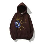 Kanye West Lucky me i see ghosts Heart Feel Logo Hoodie
