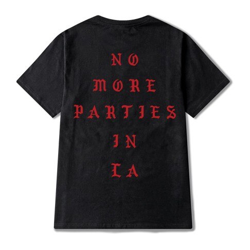 Kanye-West-NO-MORE-PARTIES-IN-LA-T-shirts-Black Kanye West NO MORE PARTIES IN LA T-shirts