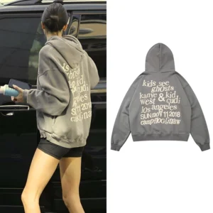 Kanye West Pullover Fleece Hoodies