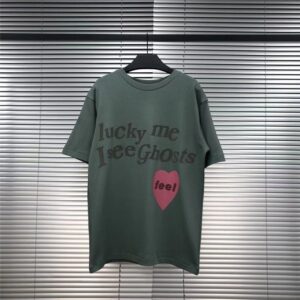 Kanye West T-shirts Men Women Lucky Me I See ghost