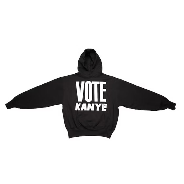 Kanye West Vote Kanye Hoodie Black Kanye West Vote Kanye Hoodie Black