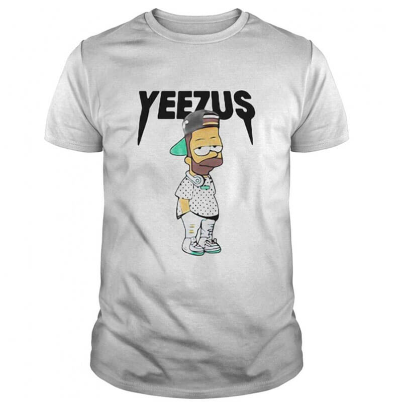 Kanye West Yeezus Bart Simpson T-Shirt Kanye West Yeezus Bart Simpson T-Shirt