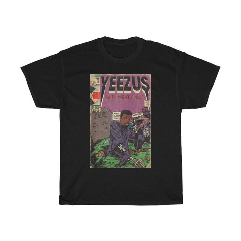 Kanye West – Yeezus Comic Book Art T-Shirt Kanye West – Yeezus Comic Book Art T-Shirt