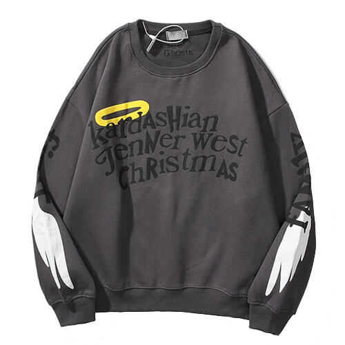Kanye West Kardashians Jenner west Christmas Sweatshirt Kanye West Kardashians Jenner west Christmas Sweatshirt