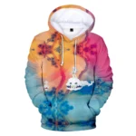 Kids See Ghosts Cartoon 3D Hoodie