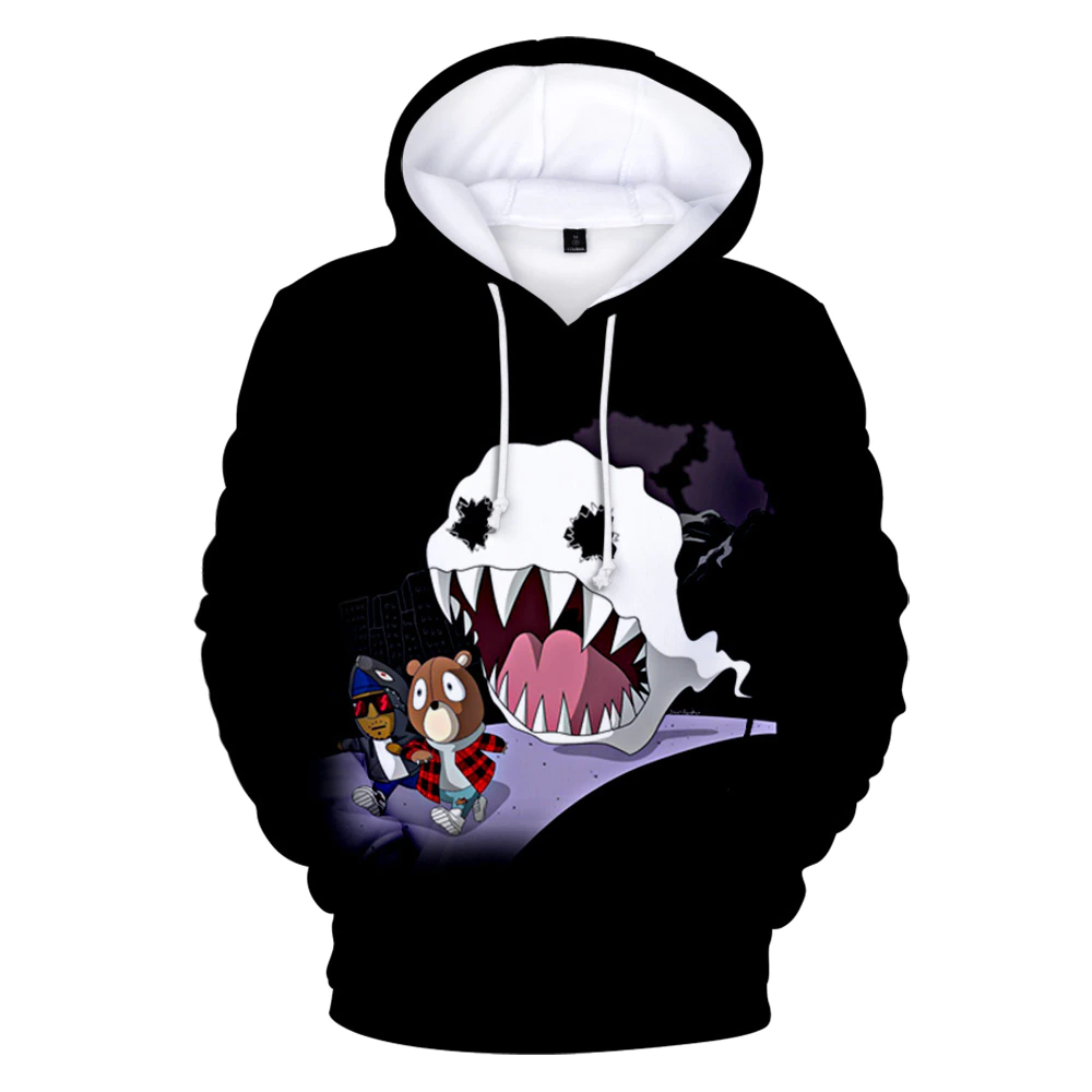 Kids See Ghosts Cartoon 3D Hoodie Kids See Ghosts Cartoon 3D Hoodie