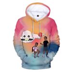 Kids See Ghosts Cartoon 3D Hoodie