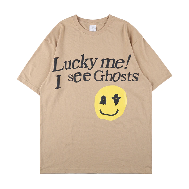 Lucky-Me-I-See-Ghost-Smiley-Tshirts Lucky Me I See Ghost Smiley Tshirt