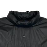 YGEBB Mock Neck Puffer Jacket In Black - Image 2