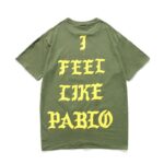 Pablo Kanye West Cotton T-shirt