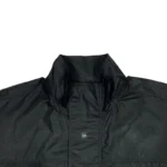 YGEBB Coated Cotton Light Parka In True Black