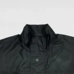 YGEBB Coated Cotton Light Parka In True Black