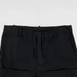 YGEBB Sateen Cargo Pants In Black