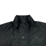 YGEBB Coated Cotton Light Parka Jacket – True Black