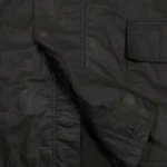 YGEBB Coated Cotton Light Parka Jacket – True Black