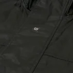 YGEBB Coated Cotton Light Parka Jacket – True Black