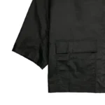 YGEBB Coated Cotton Light Parka Jacket – True Black