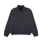 YGEBB High Neck Logo Sweater In Dark Grey