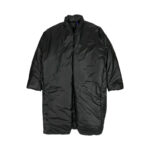 YGEBB Long Round Jacket In Black