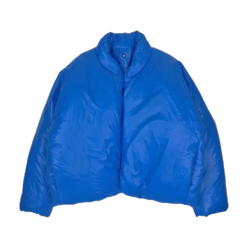 YGEBB Round Jacket In Blue YGEBB Round Jacket In Blue