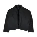 YGEBB Round Jacket V1 Coated Cotton – Black