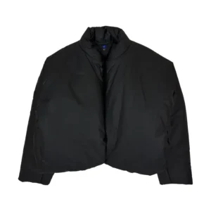 YGEBB Round Jacket V1 Coated Cotton – Black