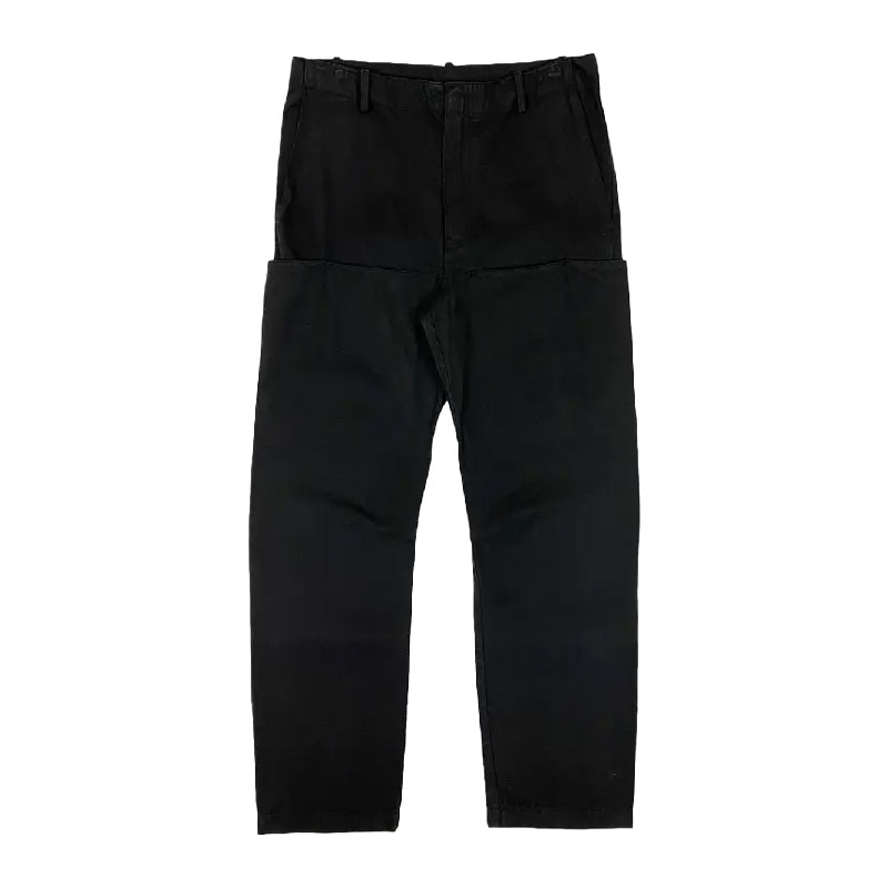 YGEBB Sateen Cargo Pants In Black YGEBB Sateen Cargo Pants In Black