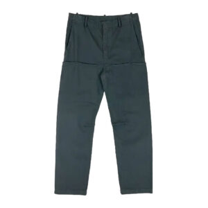 YGEBB Sateen Cargo Pants In Dark Green