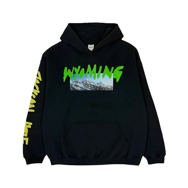 Ye-2018-Wyoming-Hoodie Ye 2018 Wyoming Hoodie In Black