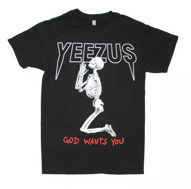 Kanye West Yeezus God Wants You The T-Shirt Kanye West Yeezus God Wants You The T-Shirt