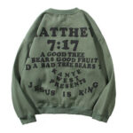 Kanye West Jesus is King Good Tree Bear Sweatshirt