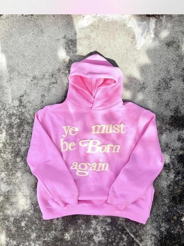 Yeezy Ye Must Be Born Again Hoodie Pink BRAND NEW Yeezy Ye Must Be Born Again Hoodie Pink BRAND NEW