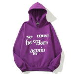 Multi Colors ye Must be Born Again Letter of Kanye West Hoodies