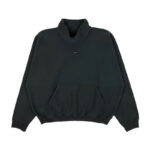 YGEBB High Neck Logo Sweater In Black